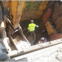 Układanie sieci kanalizacji sanitarnej z kamionki_3 Układanie sieci kanalizacji sanitarnej z kamionki_3